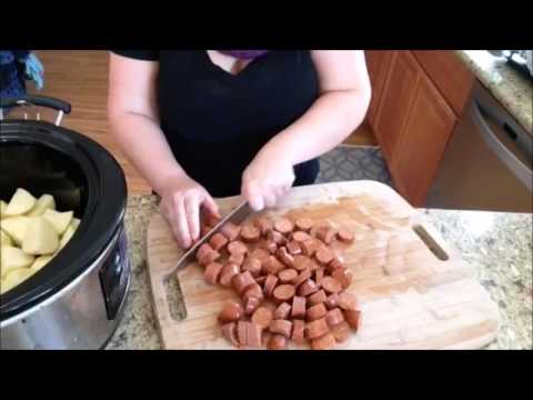 Crockpot Cajun Sausage and Potatoes