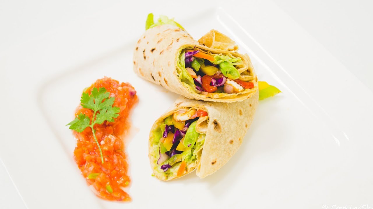 Vegetable Wrap Recipe - Using Leftover Rotis - Easy, Healthy Kids Lunch Box Recipes | Yaman Agarwal | CookingShooking