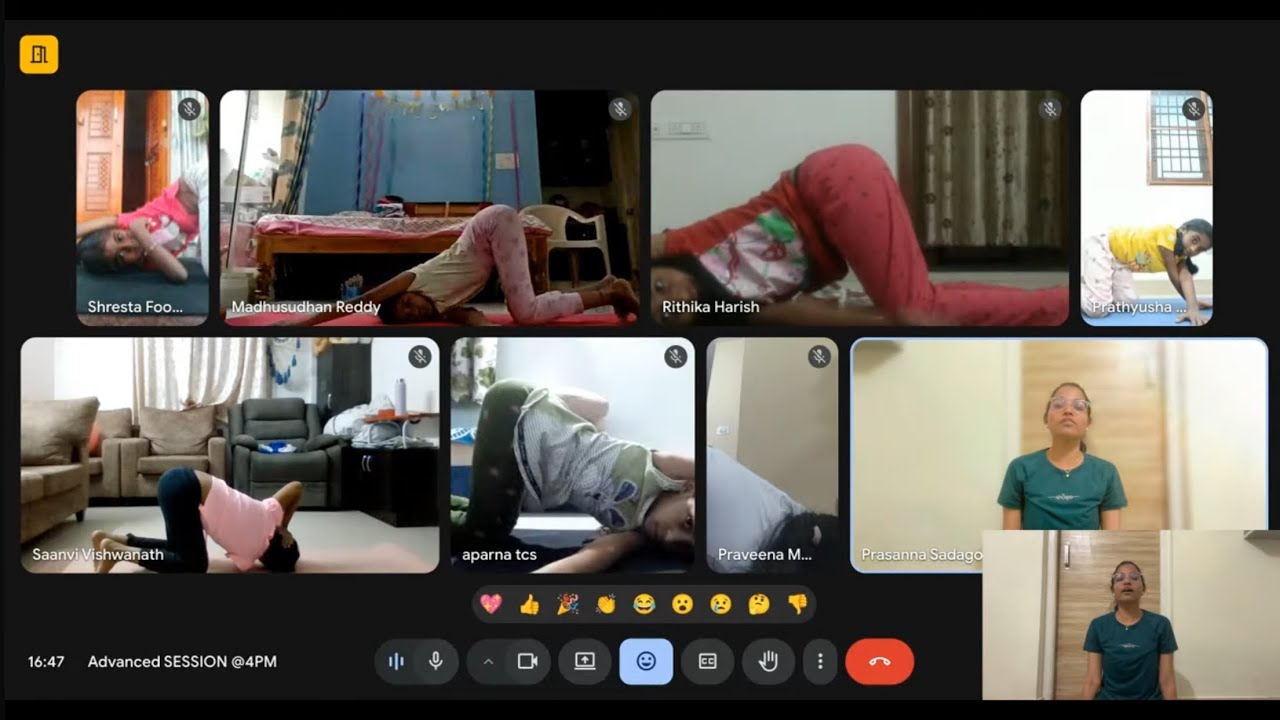 Kids Advanced Asanas – Live Recorded Session 🧘‍♂️🧘‍♀️🤸‍♂️🤸‍♀️ | yoga with prasanna