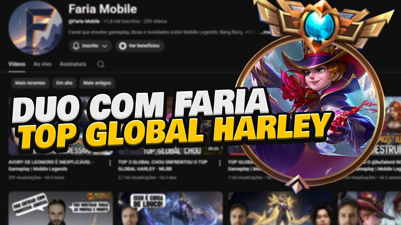 DUO DE IMORTAL 190 & 160 ESTRELAS, TOP GLOBAL HARLEY JUNGLE + MAIN TANK @Faria-Mobile