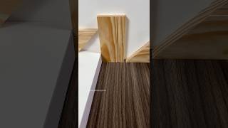 Simple Trick for Accurate Baseboard Measurements #woodworking #diy #carpentry #skills  #tips