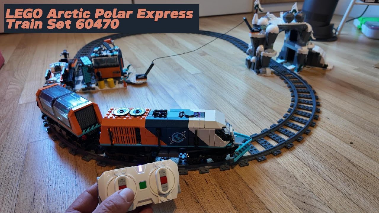 LEGO Arctic Polar Express Train Set 60470 Tour and Demo