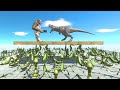 Fight above Praying Mantis Cage - Animal Revolt Battle Simulator