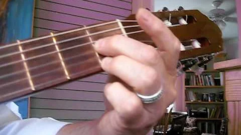 Benny Collins in New Orleans playing latin guitar