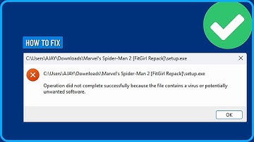 De bewerking is niet succesvol voltooid omdat het bestand een virus bevat. Fix 2025 (100%)