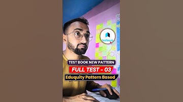 TestBook New Pattern Mock -03✅| SSC CGL Tier -1🎯| Eduquity Pattern Mock| #ssc #cgl #shorts #mocktest