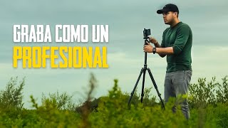 Como grabar videos CINEMATICOS con tu CELULAR