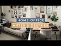 Transformando mi sala en home office | Vlog