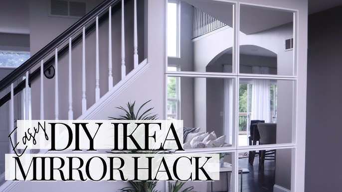 IKEA Spiegel Hack - 6 einfache Schritte, um Ihren eigenen Spiegel im  Industrial Style mit decoflair zu erstellen