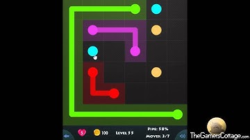 Flow Game Level - 205 [6x6] Basic Pack Connect the Dots