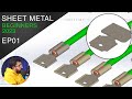 Solidworks sheet metal module  beginners