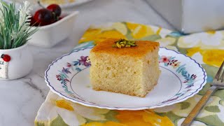 Revani | Turkish Semolina cake | Semolina cake recipe