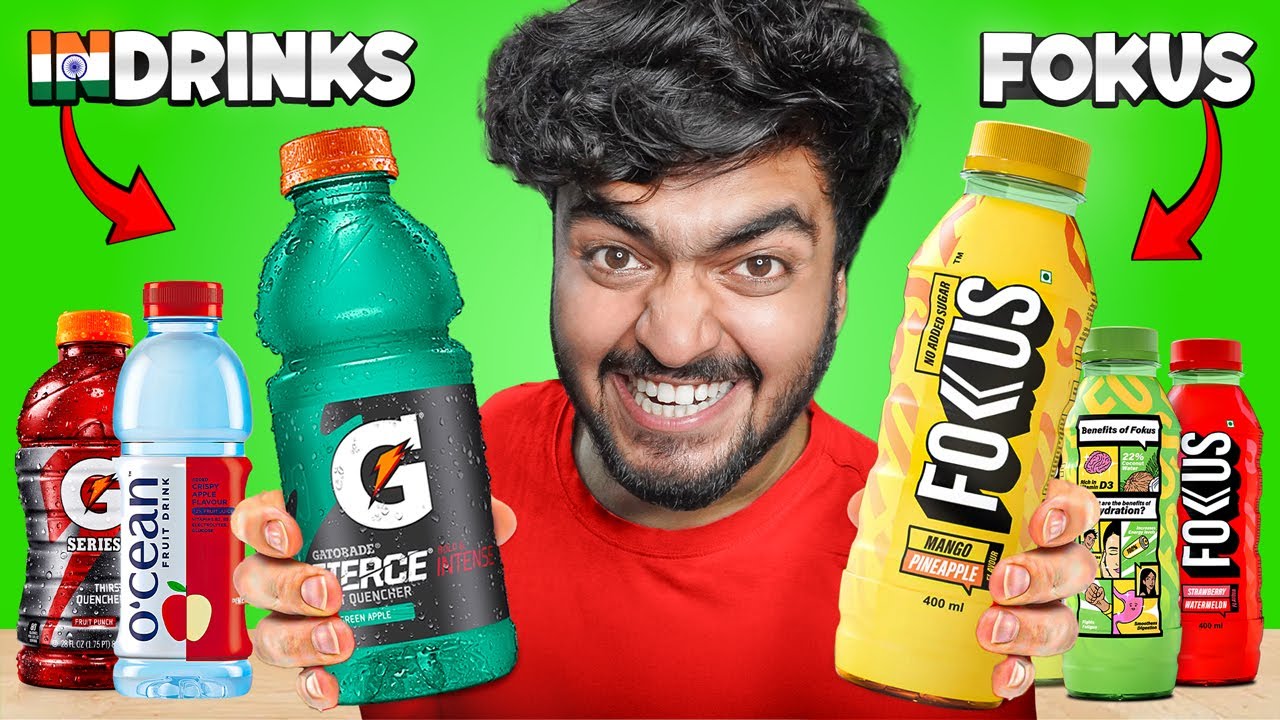 FOKUS VS ₹20 HYDRATION DRINKS – SHOCKING RESULTS!