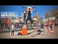 I crashed their court in amsterdam raw dunks