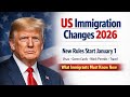 US Immigration Changes 2026 Explained | New USCIS Rules, Fees, Travel &amp; Work Permit Updates