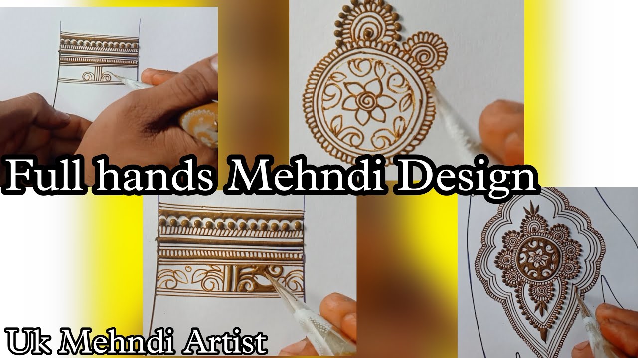 Wedding Bridal Mehndi Designs For Full Hands | Indian Mehndi Designs Full Hand | Uk Mehndi Artist ❣️