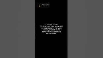 Study Hacks They Never Told You About