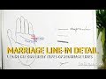  different types of marriage lines  palmistry  palm reading