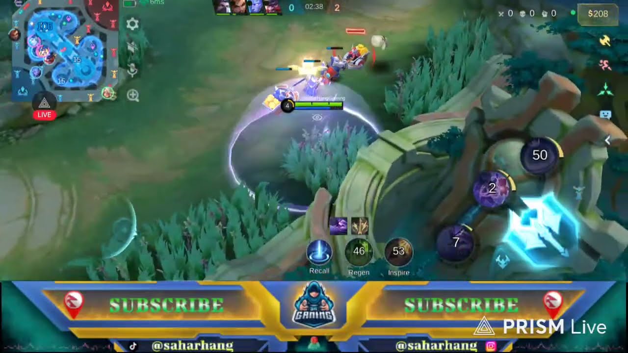 Mobile Legends: Rank Push Mythical Honor to Mythical Immortal Live Gameplay 🔥 