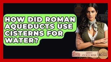 How Did Roman Aqueducts Use Cisterns For Water? - All About Rome