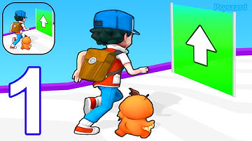 Monster Trainer: Runner Squad - Gameplay Walkthrough Part 1 Monster Trainer: Catching Game (Android)