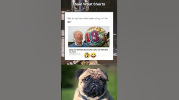 Leap year Birthday boy finally marks his 18th after 72 years 😂#isaidwhat #memes #shorts #dankmemes