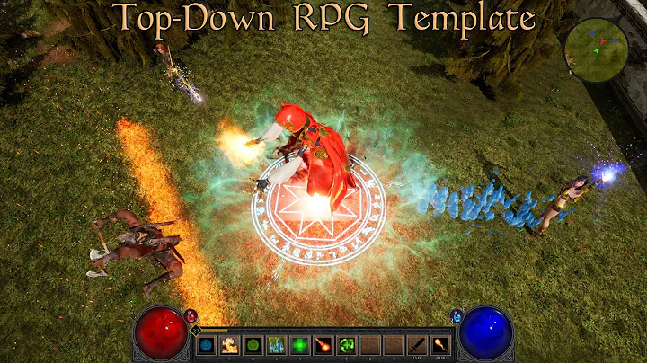 Unreal Engine Top Down RPG 'Diablo' Template: Trailer