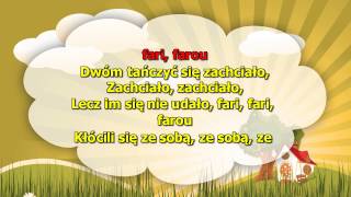 Video thumbnail of "Karaoke dla dzieci - Dwóm tańczyć się zachciało - z wokalem ( karaoke )"