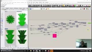 Grasshopper for Rhino 3D: Timber Frame Model prior to fabrication