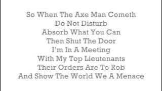 Conejo - Hoover Park Ways (With Lyrics On Screen)-The Bootlegs Vol. 7 -2013
