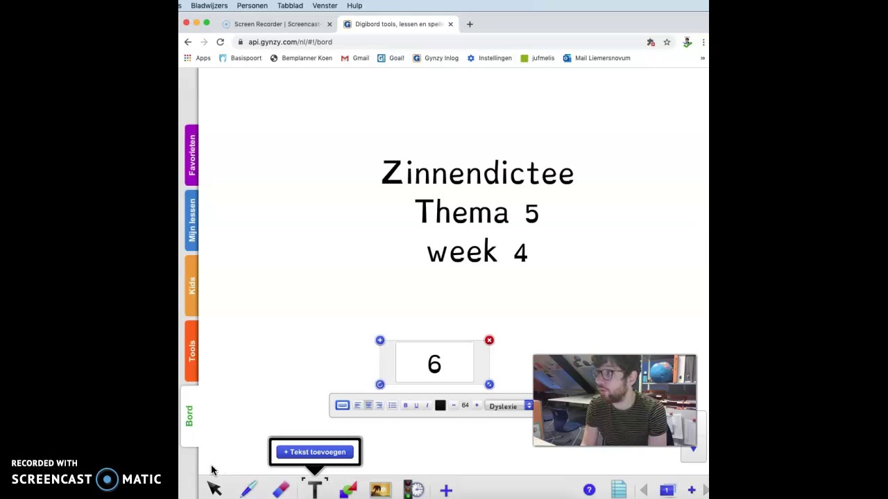 Thema 5, week 4, zinnendictee - YouTube
