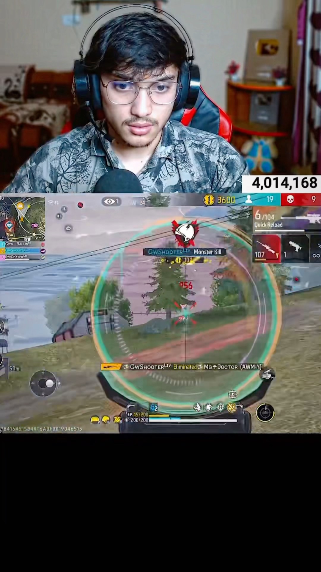 Gw shooter awm? grandmaster lobby #short #shorts #gwshooter