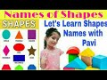 Names of Shapes | Learn shapes in English | Shapes for kids | Circle | Square | Triangle | Mathsday