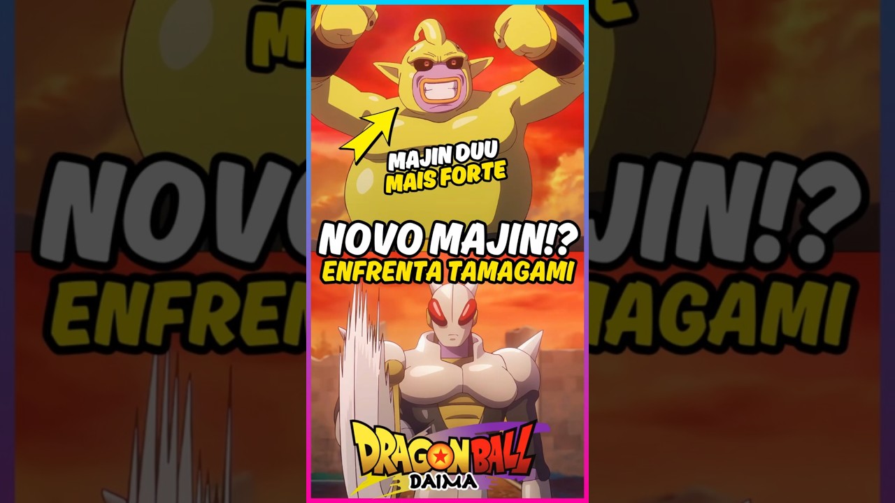 MAJIN DUU! Novo Majin buu MAIS FORTE aparece em Dragon Ball Daima!  #shorts #anime #dragonballdaima