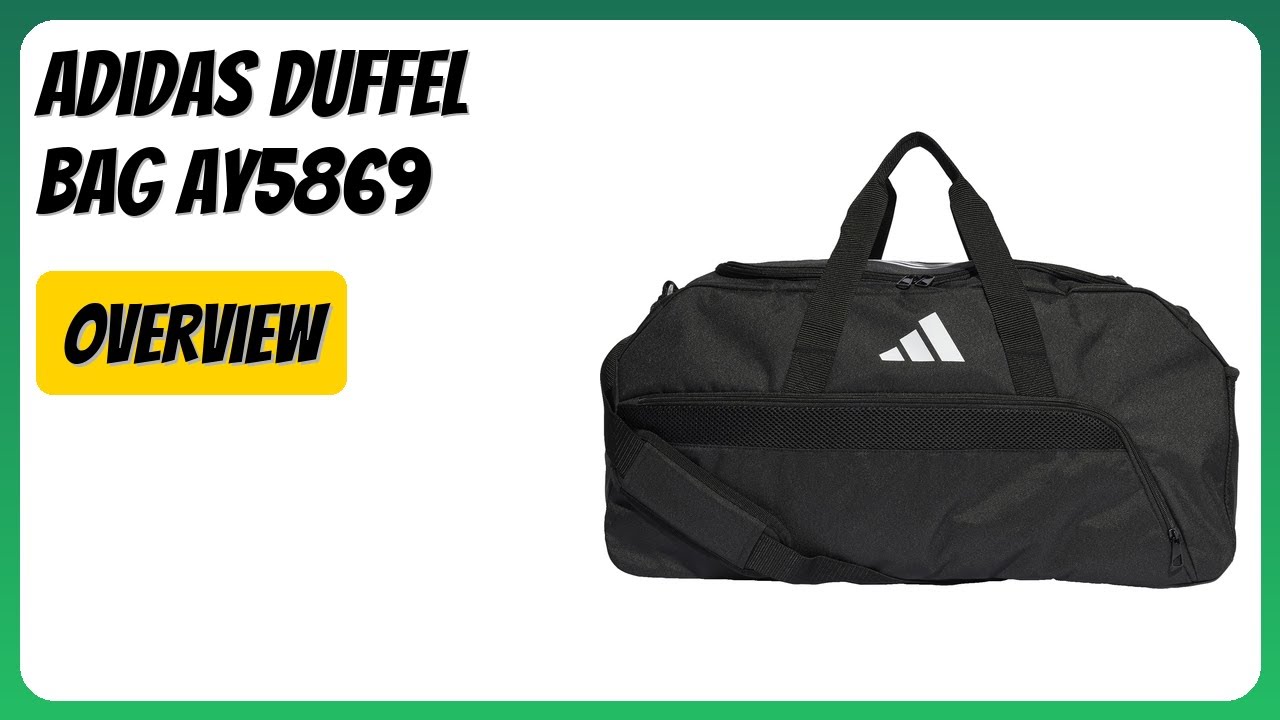 REVIEW (2025): adidas Duffel Bag AY5869. Features.