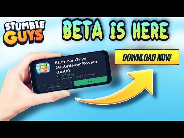 😱 COMO BAIXAR A VERSÃO BETA 0.34 DO STUMBLE GUYS OFICIAL NA PLAY