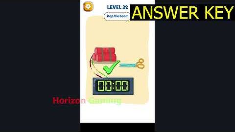 Brain World Tricky DOP Quiz LEVEL 32 - Gameplay Walkthrough Android IOS