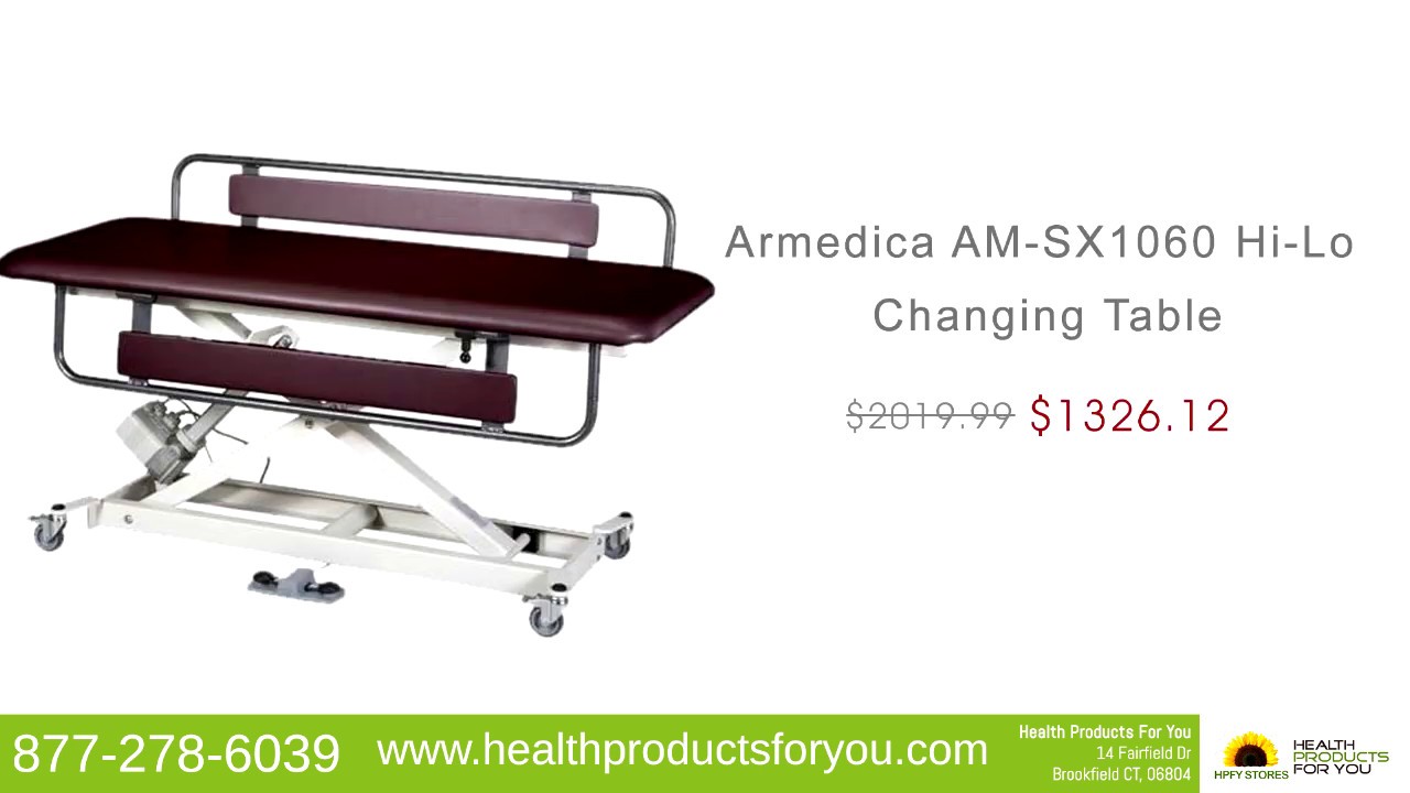 Where to buy Armedica AMSX1060 HiLo Changing Table? YouTube