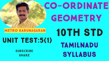 10th Std Maths Unit Exercise 5(1) PQRS is a rectangle formed by joining P(-1,-1) Q(-1,4) R(5,4) and