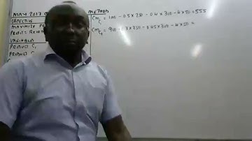 QUANTITATIVE ANALYSIS ;SIMPLEX METHOD;LESSON DONE ON 6-12-2021 ABOUT SIMPLEX METHOD