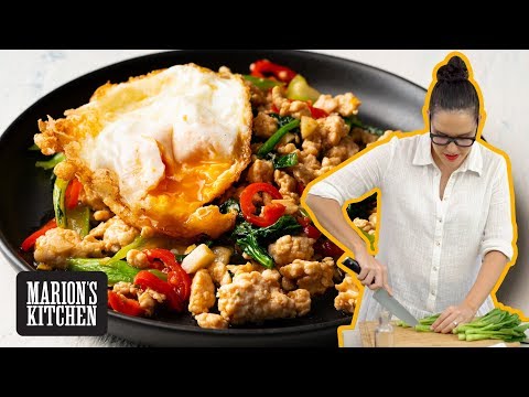 make-thai-for-dinner-in-10-minutes!-thai-style-chicken,-eggs-&-greens-|-marion's-kitchen