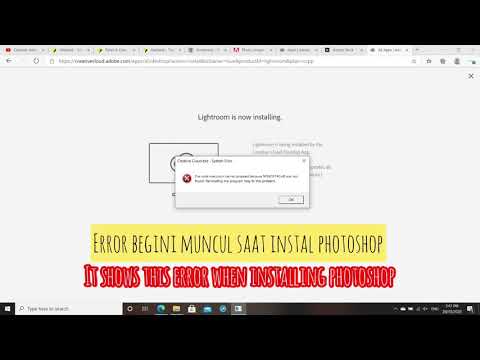 Error Installing Creative