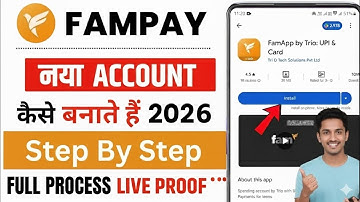 Fampay Account Create | Fampay Account Kaise Banaye 2025 | How To Open Fampay Account With Aadhar