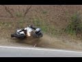 Honda Crashes Attempting to Drag Elbow