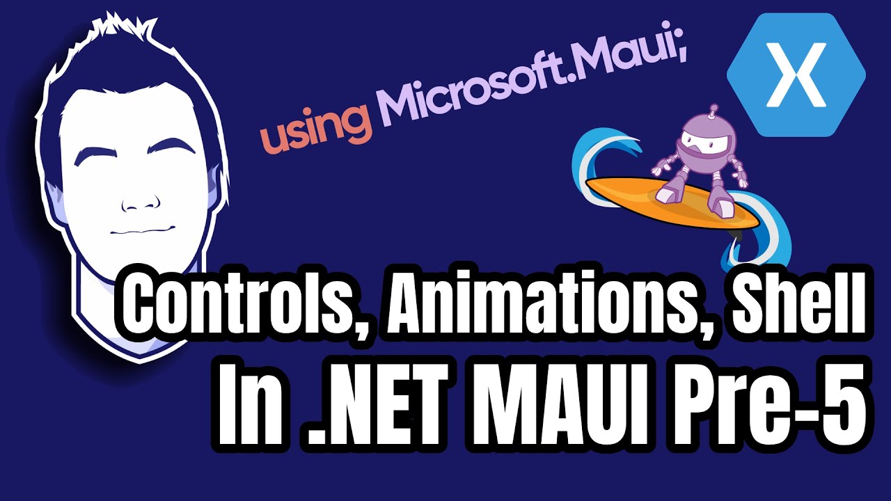 .NET MAUI Update: Preview 5 with Animations, Shell And Controls