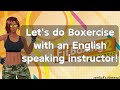 【FitBoxing2】英語verのラウラ先生と初級コンビネーション1（All JUST!）