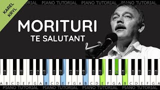 Karel Kryl - Morituri te salutant (piano tutorial / jak hrát)