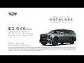 Cadillac Escalade 06/04/2026 7497737