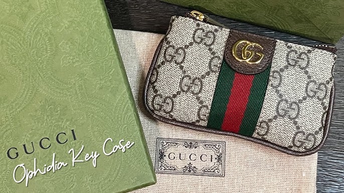 Gucci GG Supreme Key Pouch (SHF-zSVNxr) – LuxeDH