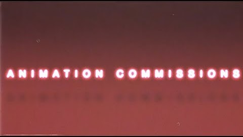 Commissions Pricing | Animation